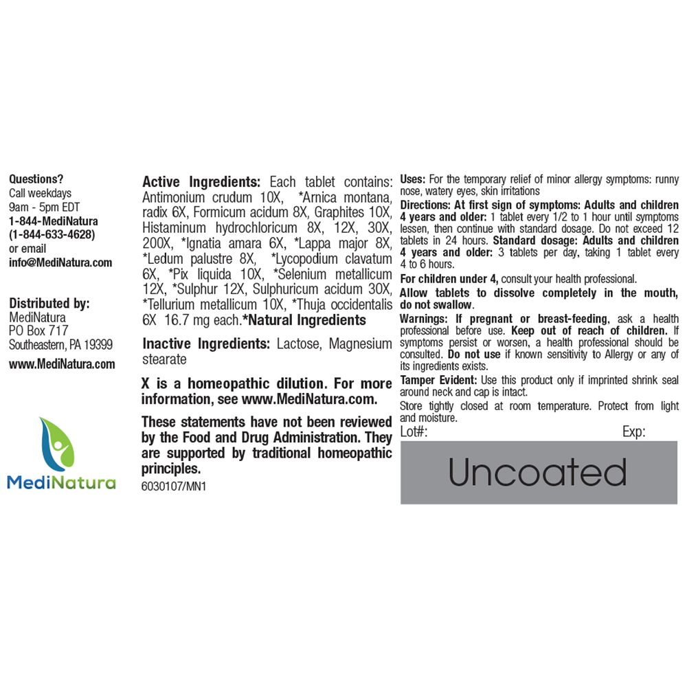 Product image for BHI Allergy.
