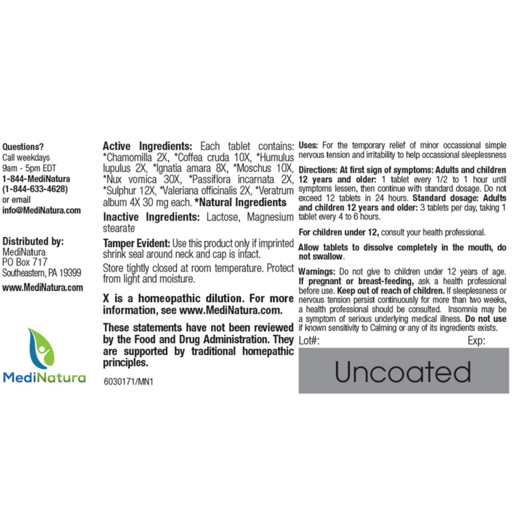 Product image for BHI Calming.