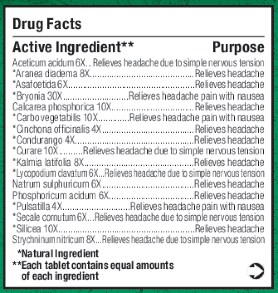 Product image for BHI Migraine.