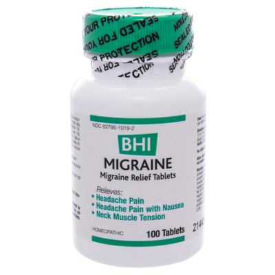 BHI Migraine 100 tablets