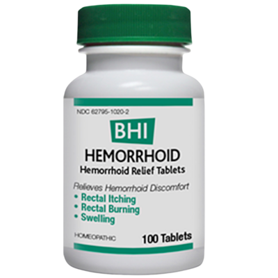 BHI Hemorrhoid 100 tablets