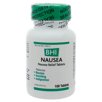 BHI Nausea 100 tablets
