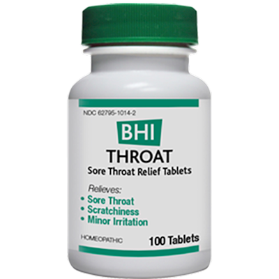 BHI Throat 100 tablets