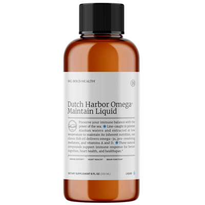 Product image for Dutch Harbor Omega Maintain Liquid (250 Milliliters). Discontinued.