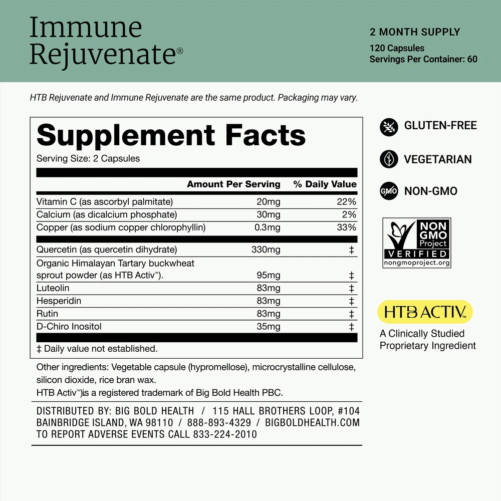 Product image for Immune Rejuvenate® (formerly Omega-3 Rejuvenate).