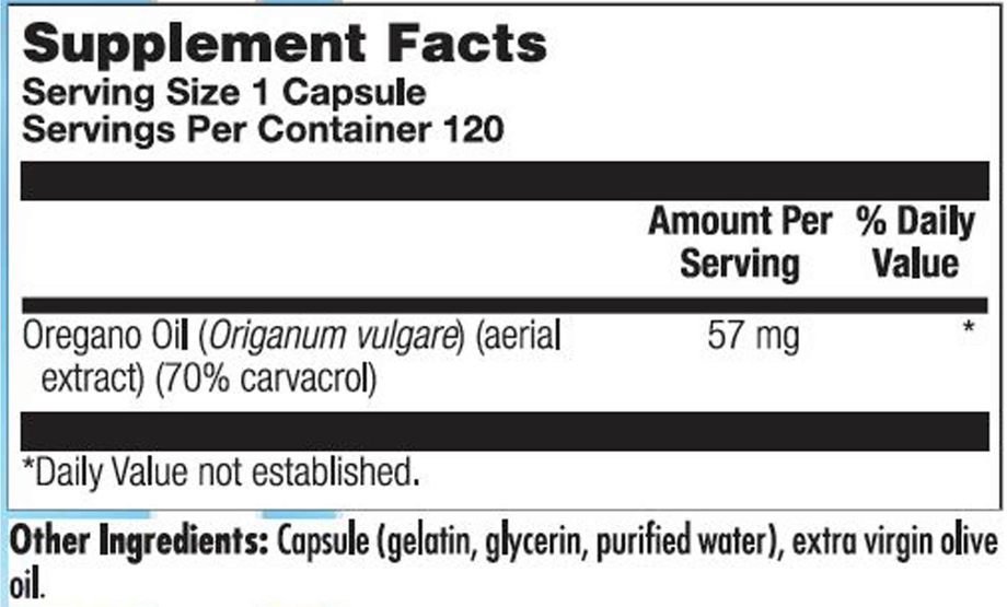 Product image for Oregano Oil.