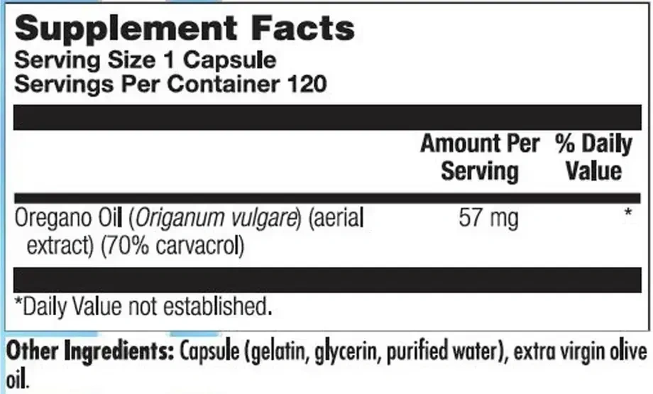 Product image for Oregano Oil.