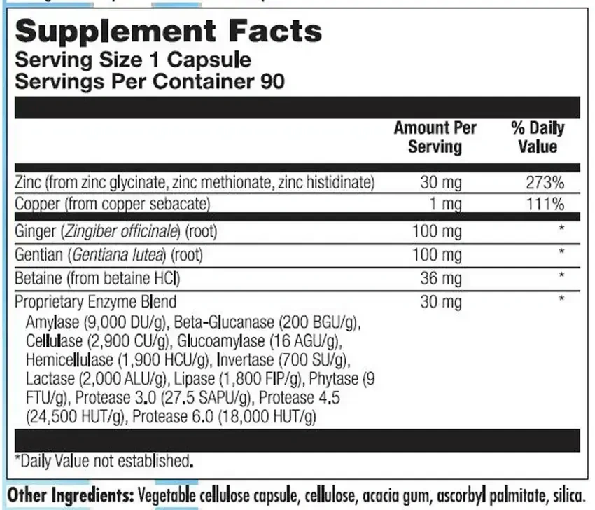 Product image for Tri-Zinc.