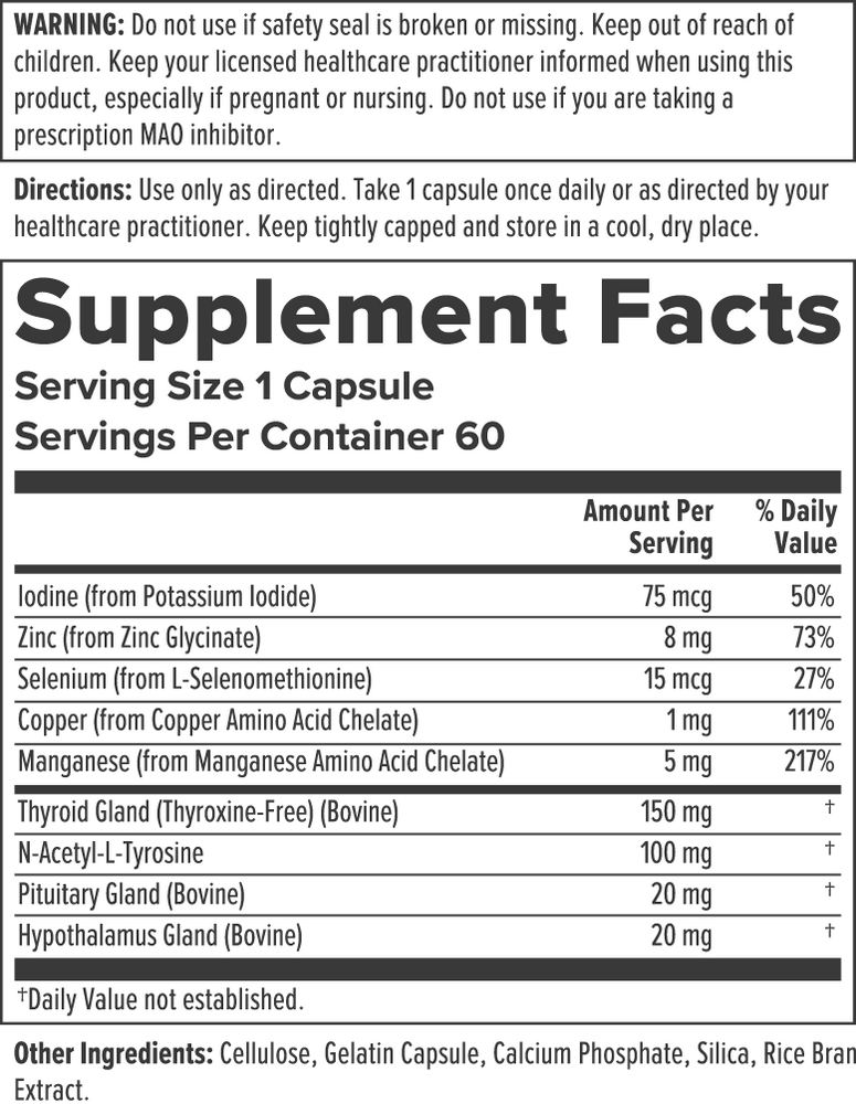 Product image for BioThyro.