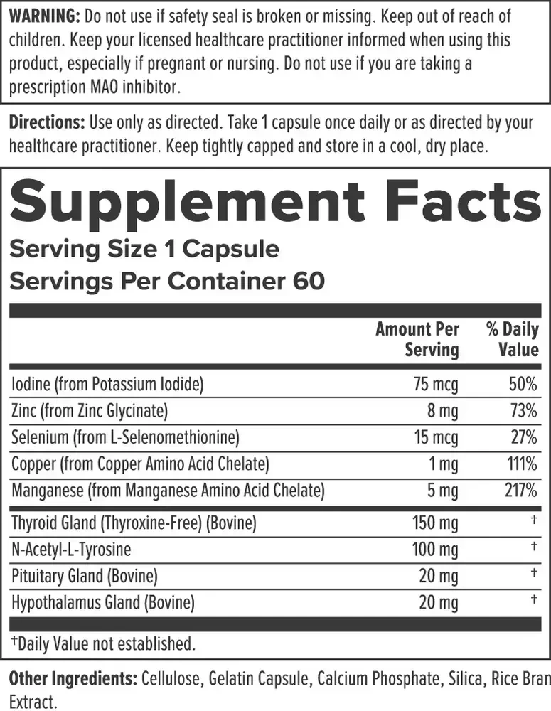 Product image for BioThyro.