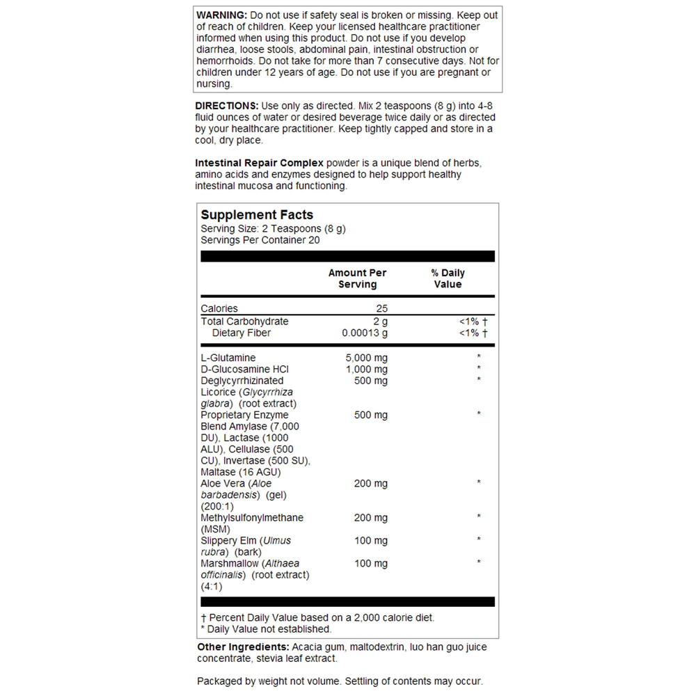 Product image for Intestinal Support Complex.