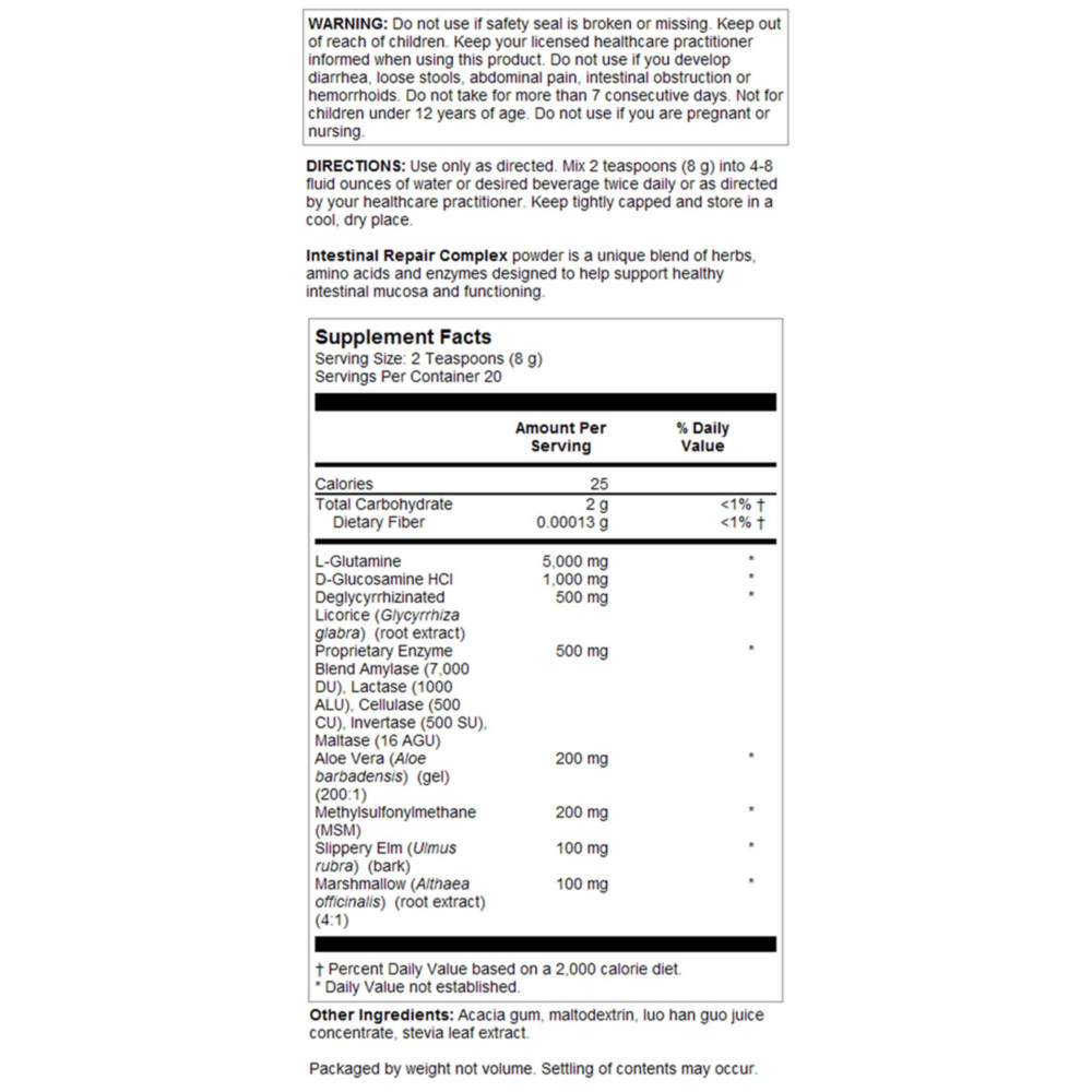 Product image for Intestinal Support Complex.