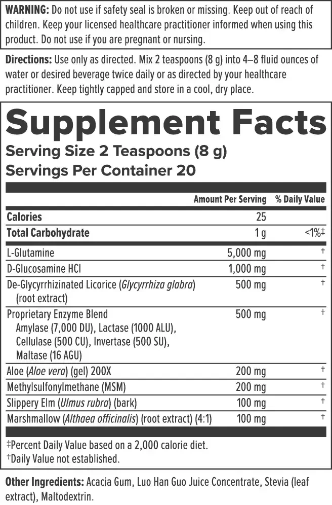 Product image for Intestinal Support Complex.