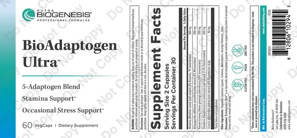 Product image for BioAdaptogen Ultra.