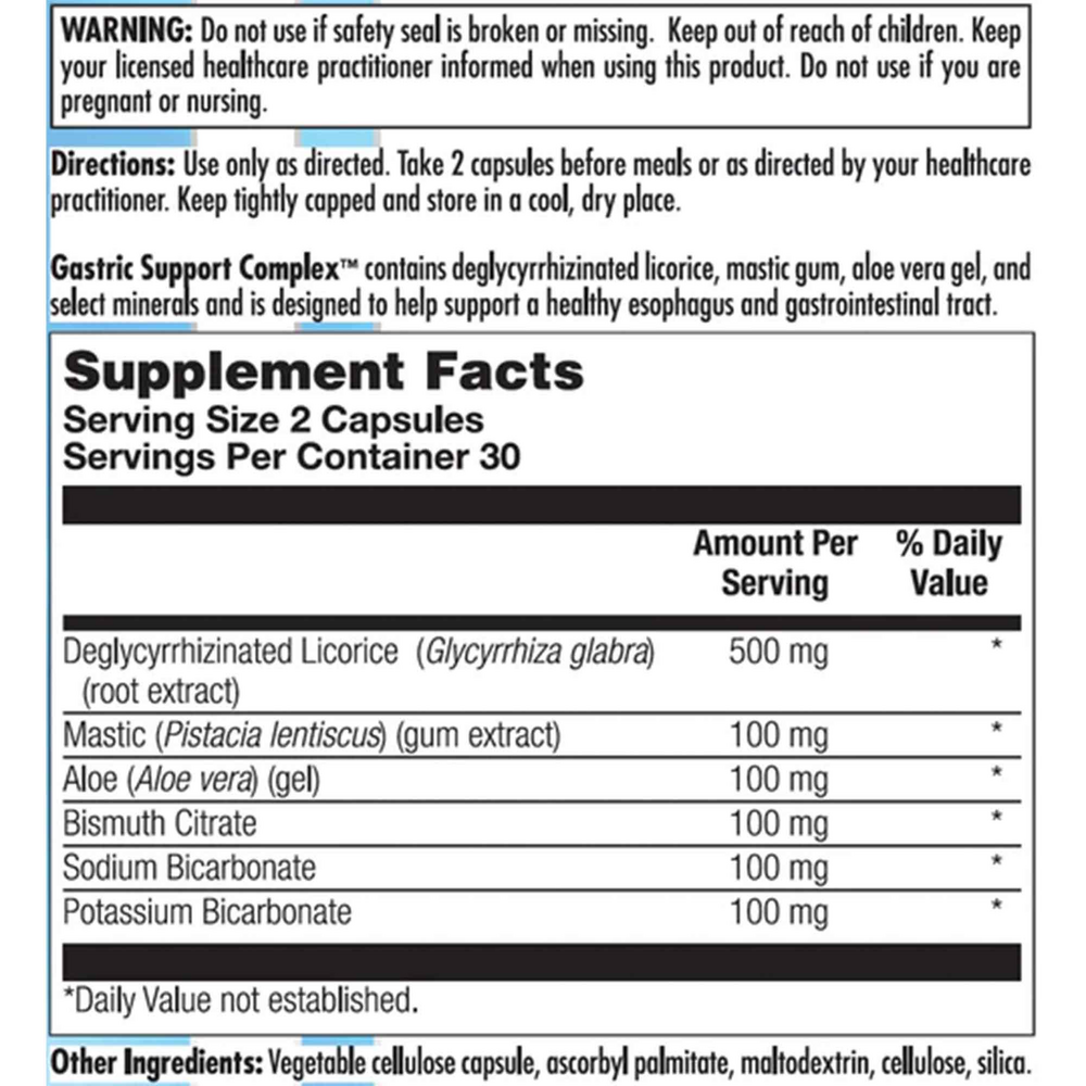 Product image for Gastric Support Complex.