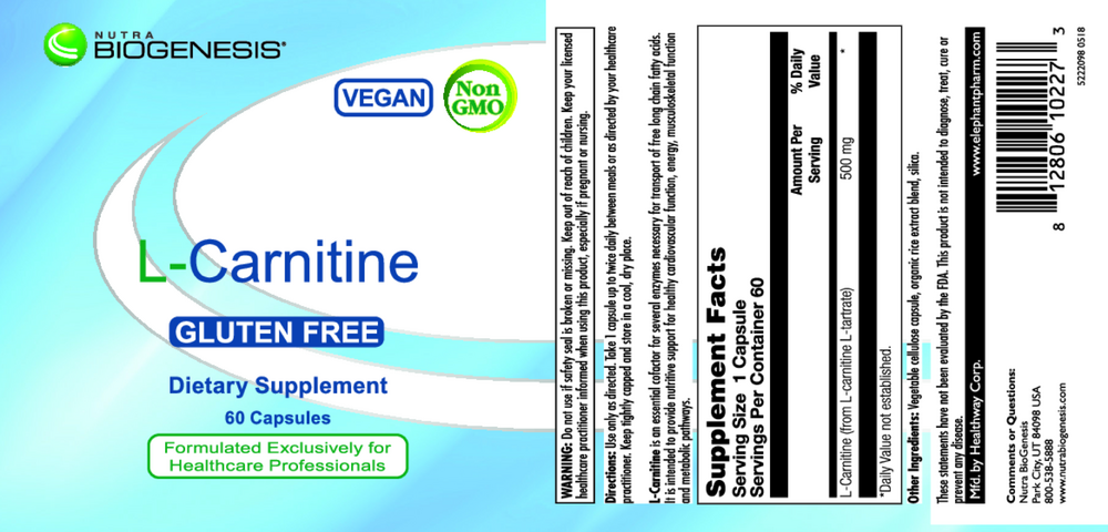 Product image for L-Carnitine.