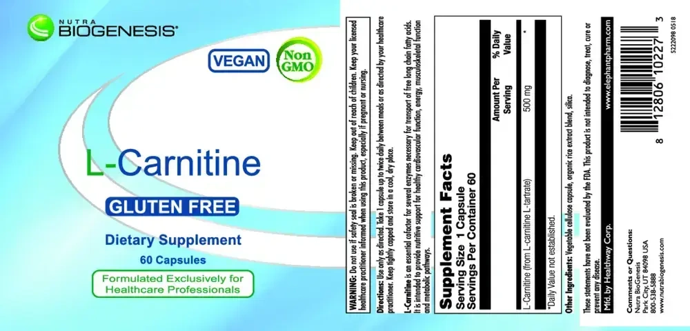 Product image for L-Carnitine.
