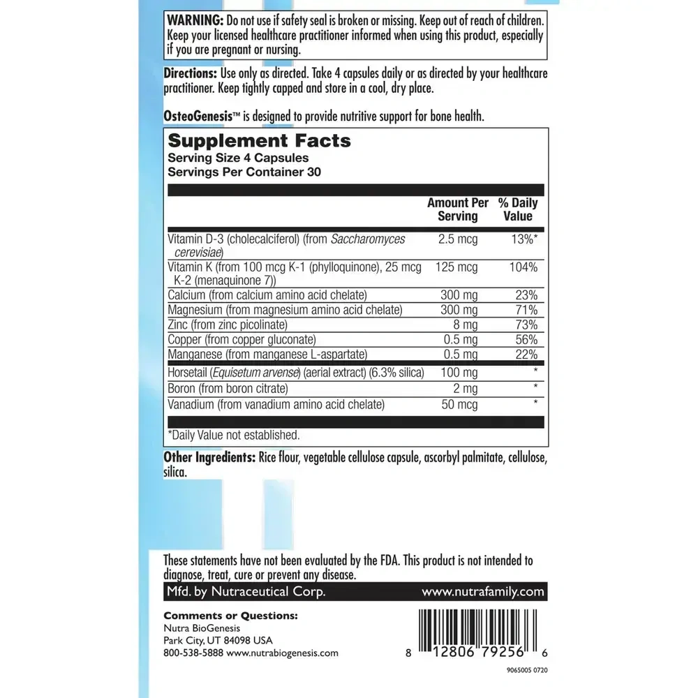 Product image for OsteoGenesis.