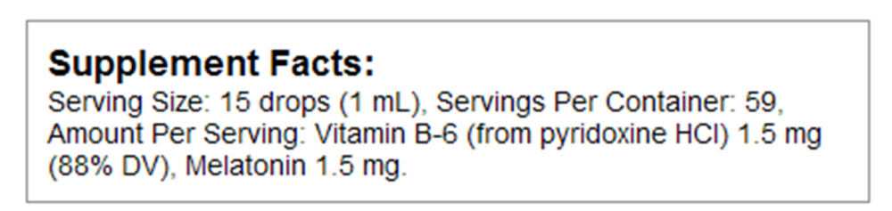 Product image for Liposomal Melatonin.