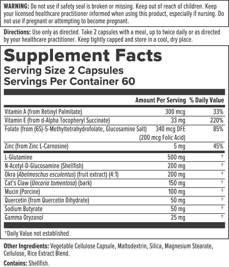 Product image for Intestinal Support Capsules.