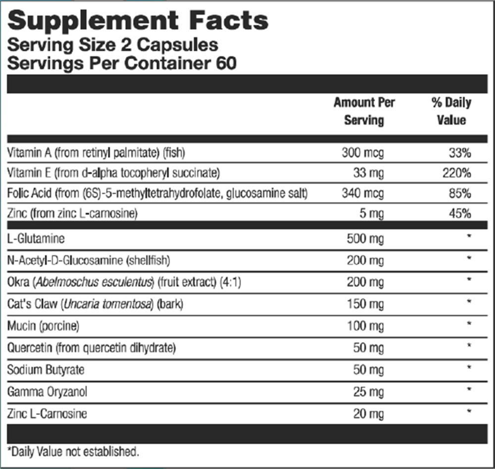 Product image for Intestinal Repair Capsules.