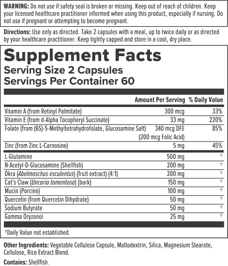 Product image for Intestinal Support Capsules.