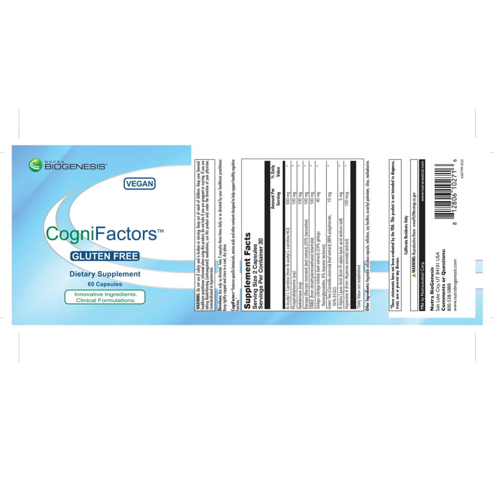 Product image for CogniFactors.