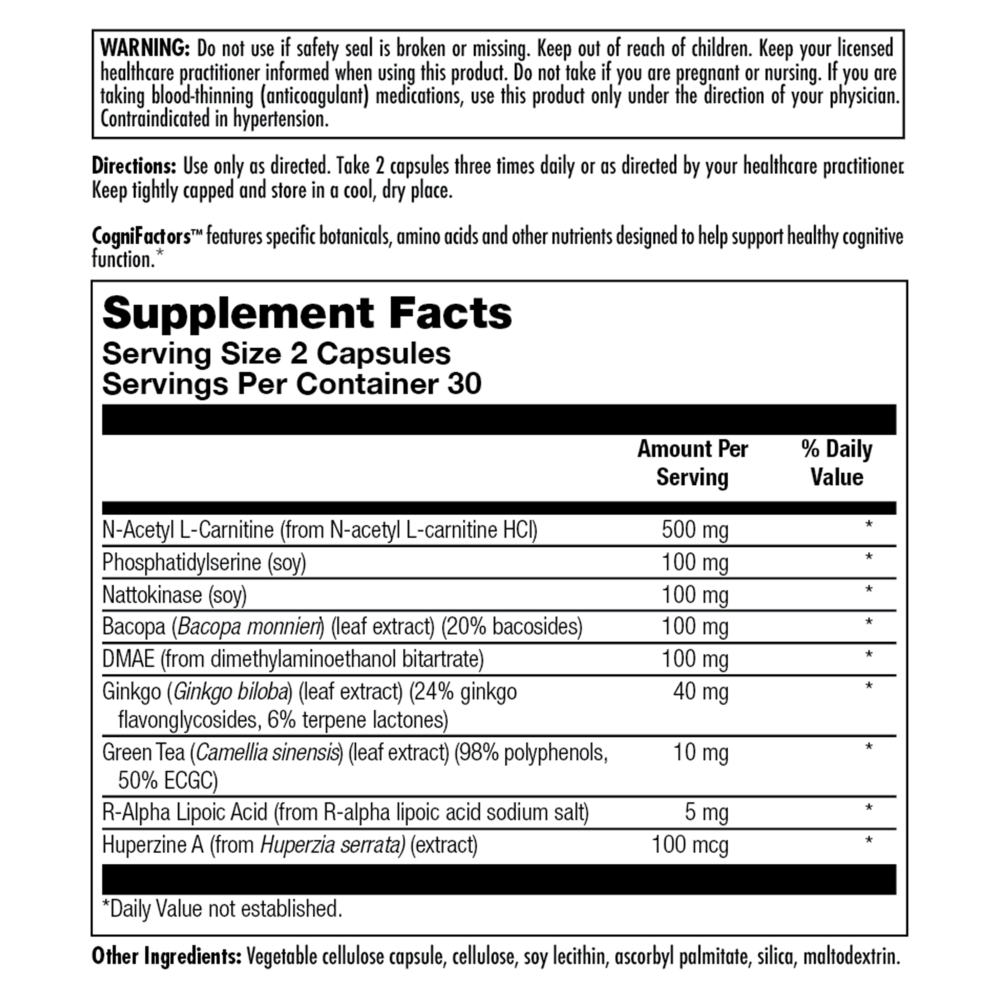 Product image for CogniFactors.