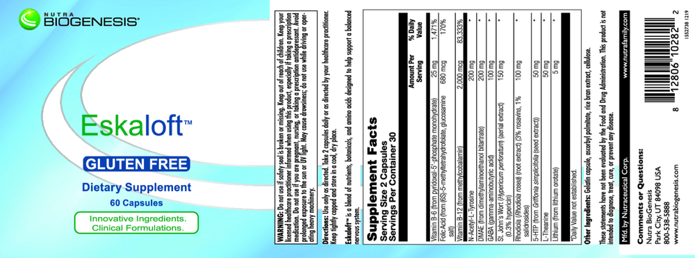 Product image for Eskaloft.