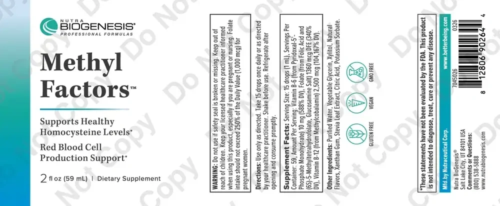 Product image for Methyl Factors.