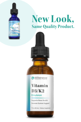 Vitamin D3-K2 Emulsion (30 Milliliters)