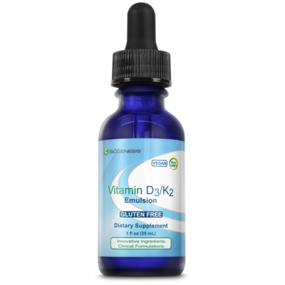 Vitamin D3-K2 Emulsion 30 Milliliters