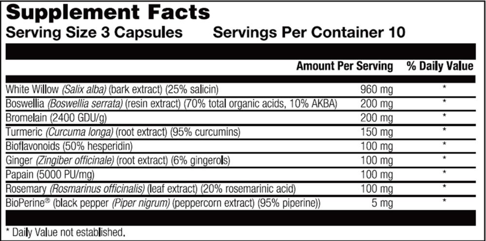 Product image for White Willow Forte.