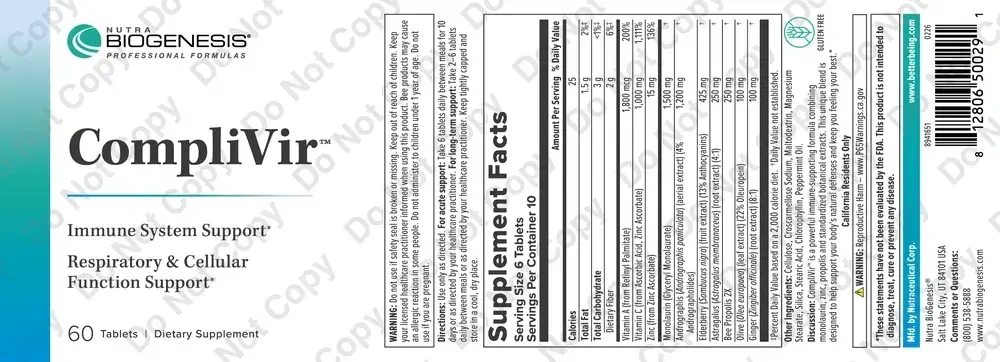 Product image for CompliVir.
