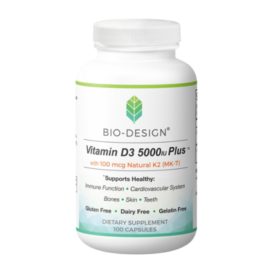 Vitamin D3 5000 Plus MK-7 100 capsules Vitamin D3 5000 Plus MK-7 100 capsules