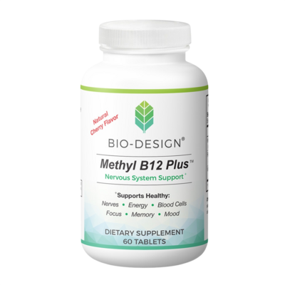 Methyl B12 Plus 5000 mcg, Natural Cherry Flavor 60 tablets