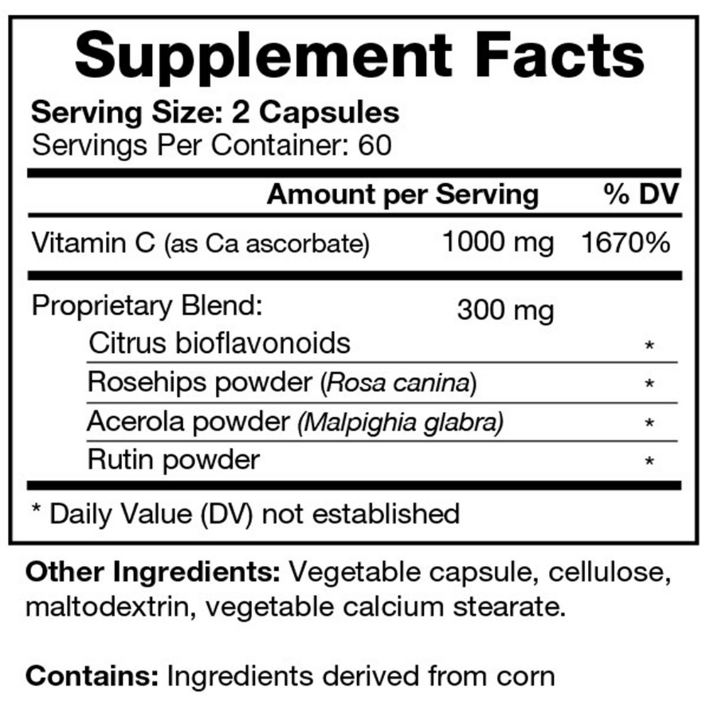 Product image for Bioflavonoid C Complex.