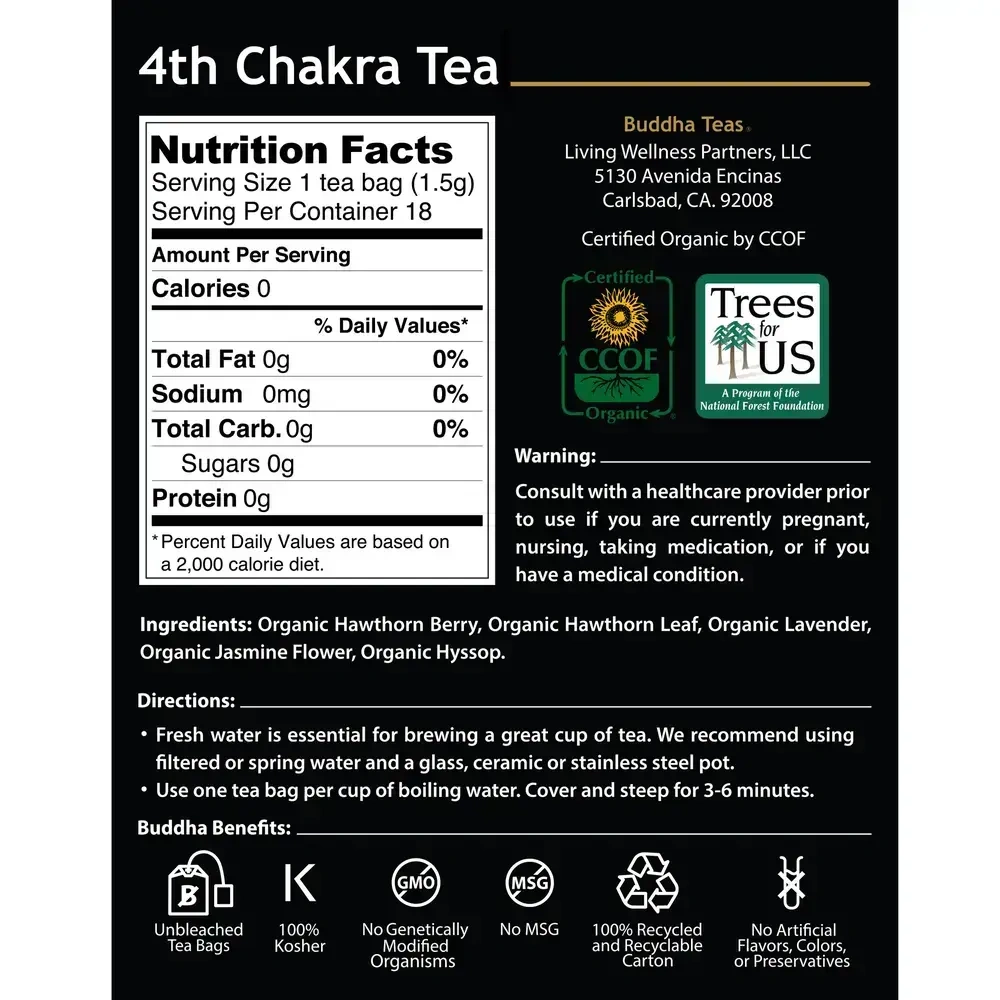 Product image for 4th Chakra Tea.