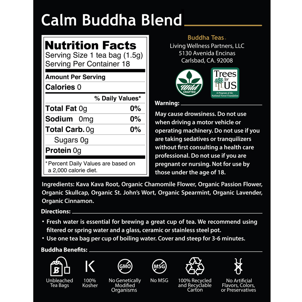 Product image for Calm Buddha Blend.