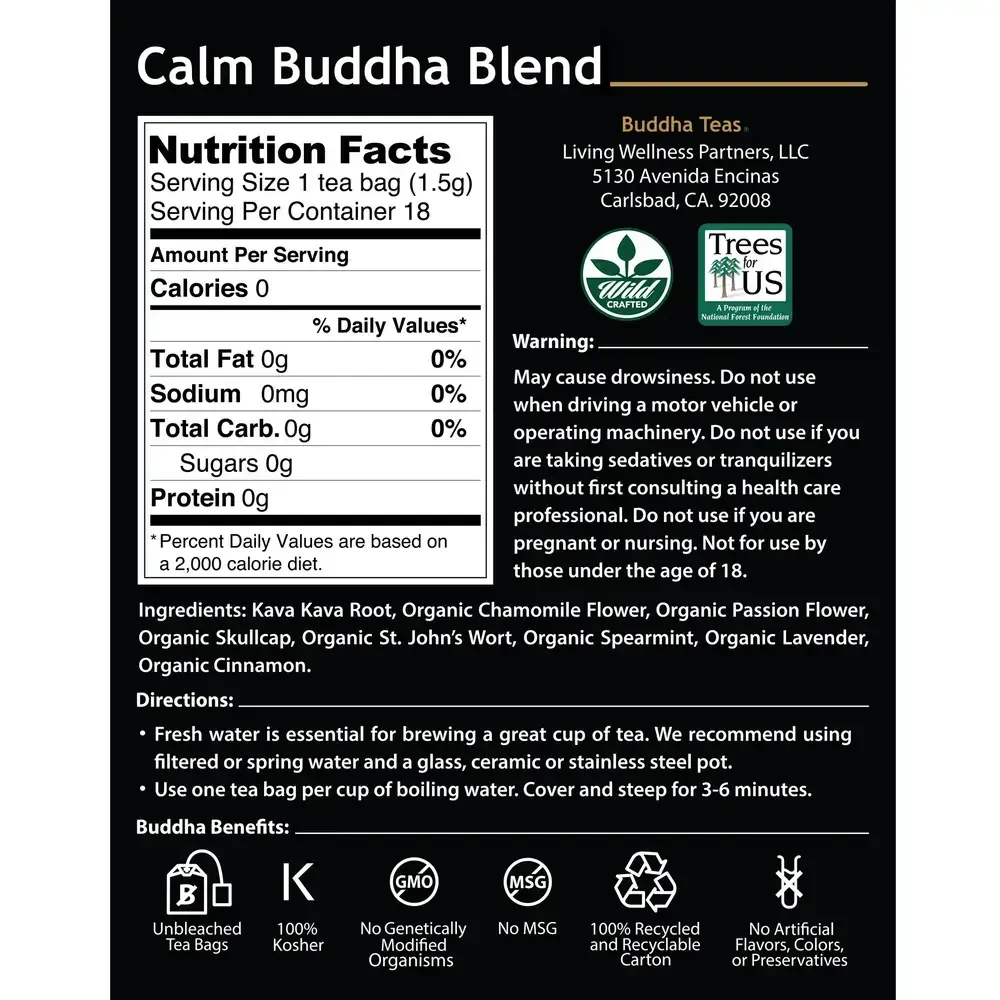 Product image for Calm Buddha Blend.