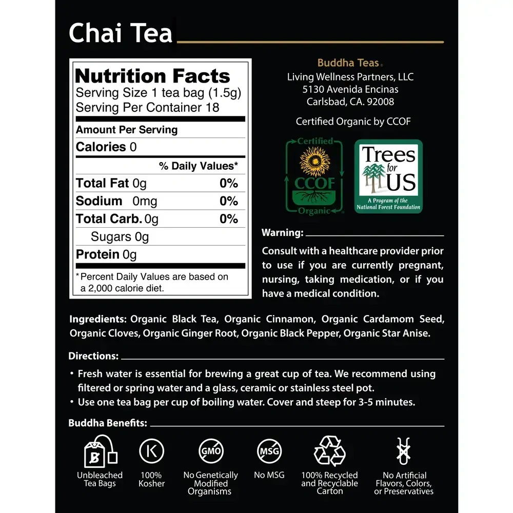 Product image for Chai Tea.