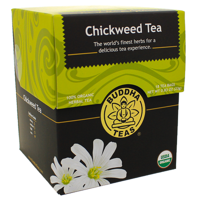 Product image for Chickweed Tea (18 Tea Bags). Discontinued.