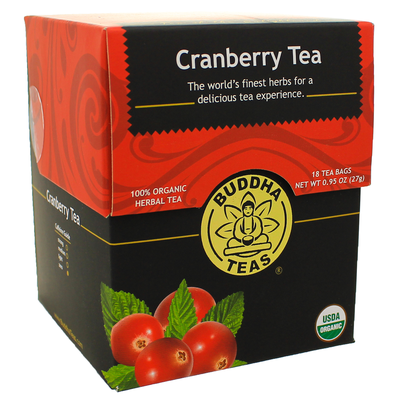 Product image for Cranberry Tea (18 Tea Bags). Discontinued.