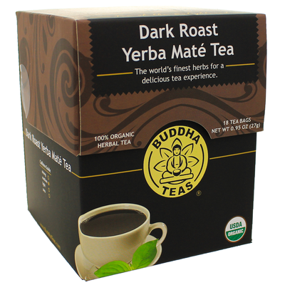 Product image for Dark Roast Yerba Mate (18 Tea Bags). Discontinued.