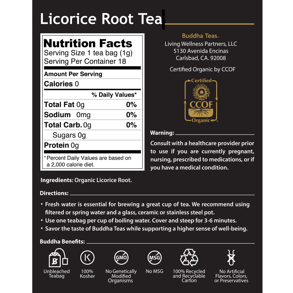 Product image for Licorice Tea.