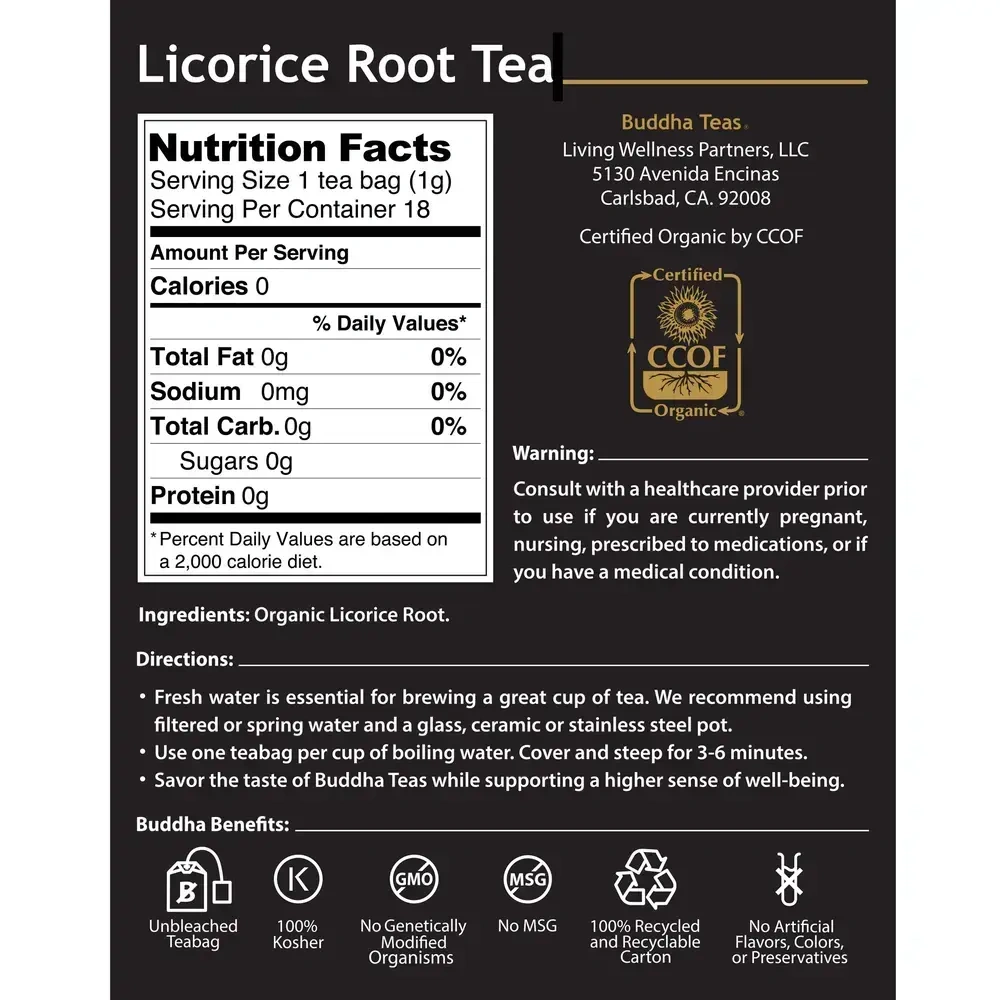 Product image for Licorice Tea.
