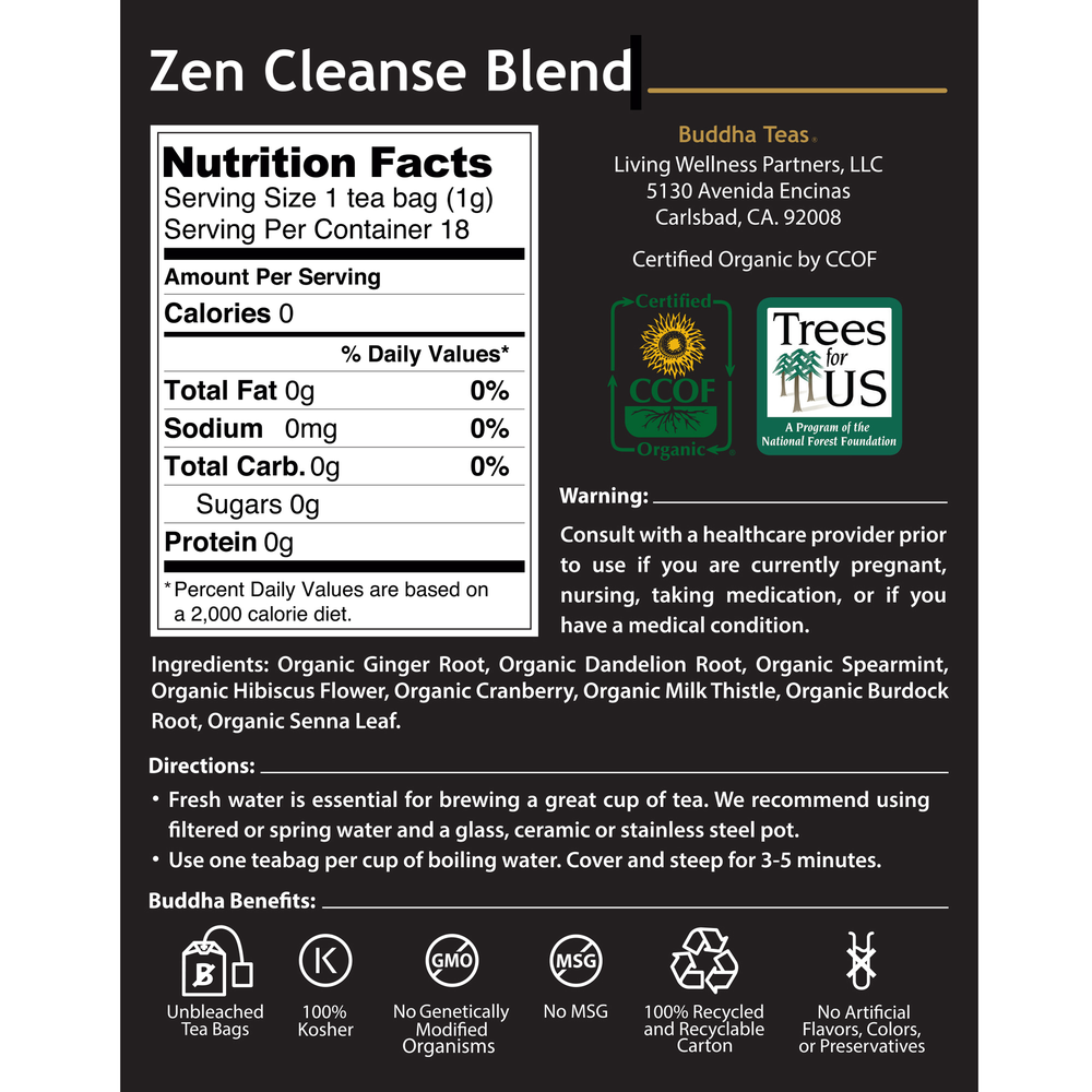 Product image for Zen Cleanse Blend.