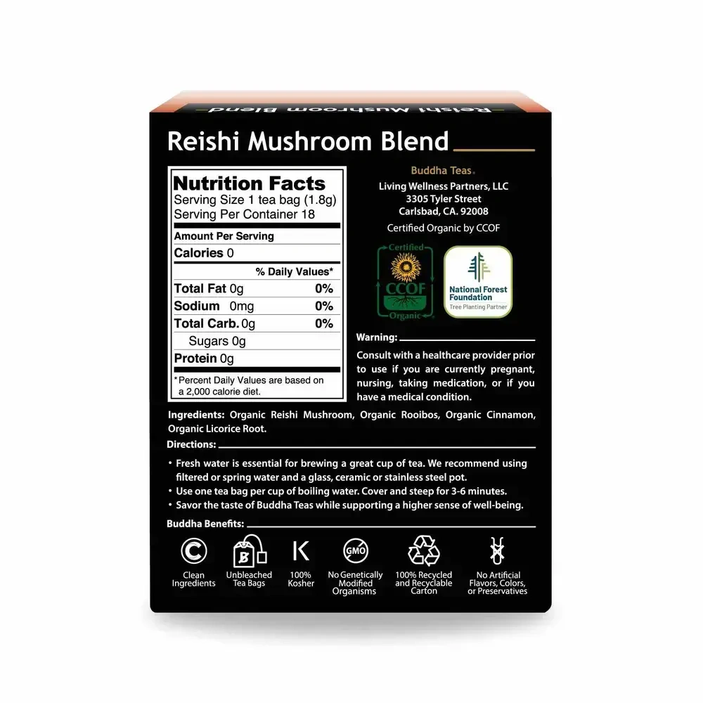 Product image for Reishi Mushroom Blend.