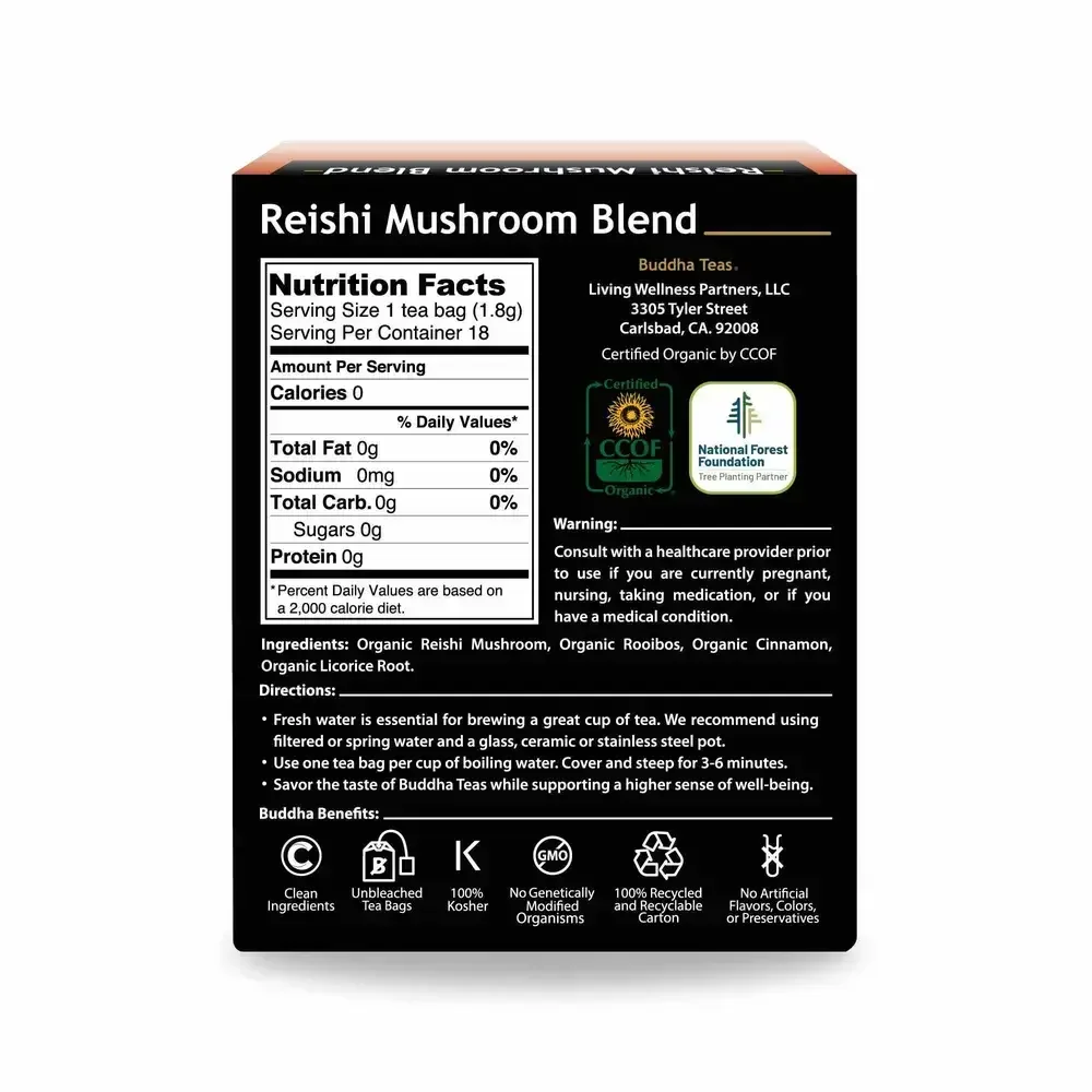 Product image for Reishi Mushroom Blend.