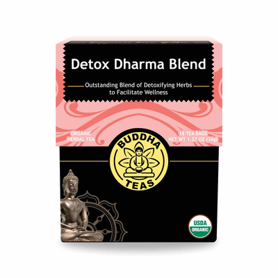 Product image for Detox Dharma Blend (18 Count). Discontinued.